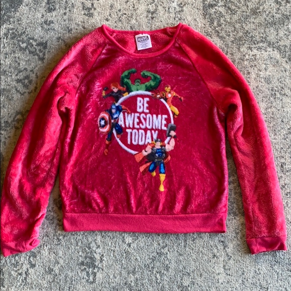 Marvel Sweatshirt, Size XL 14-16